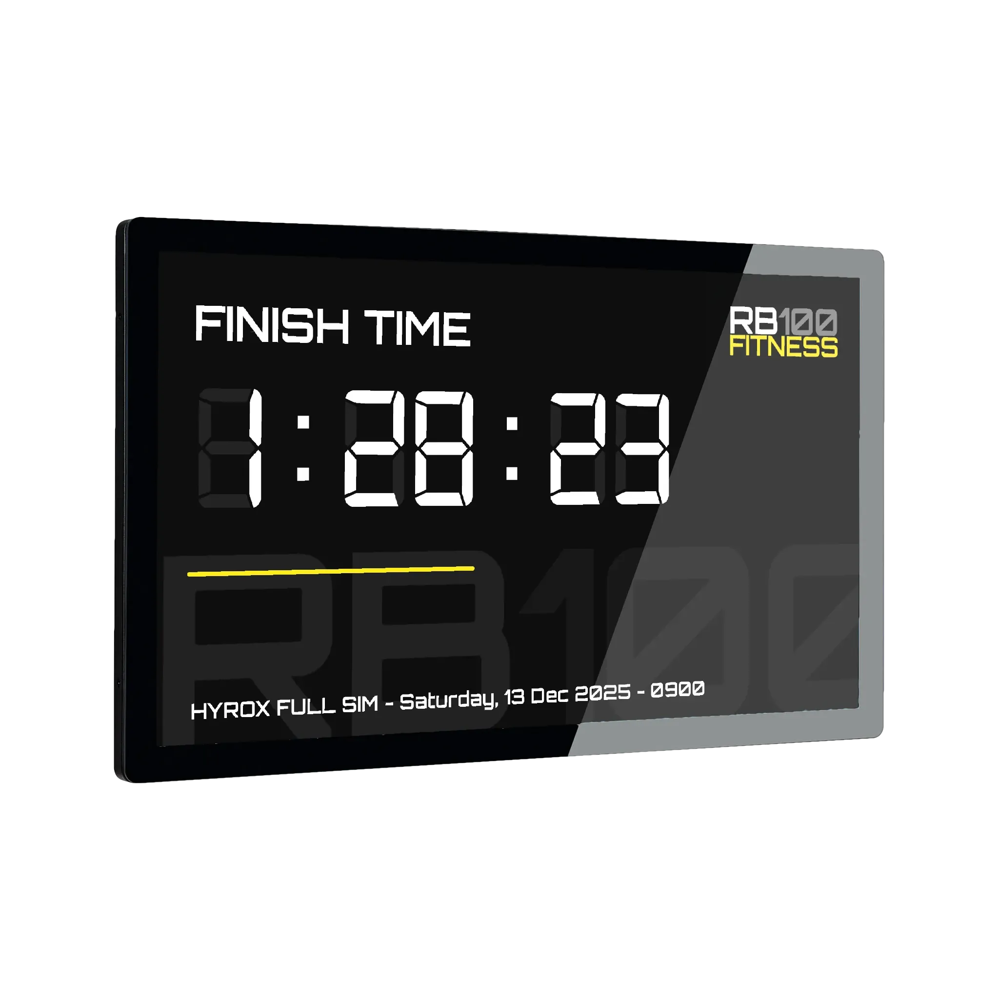 Finish Time Photo moment