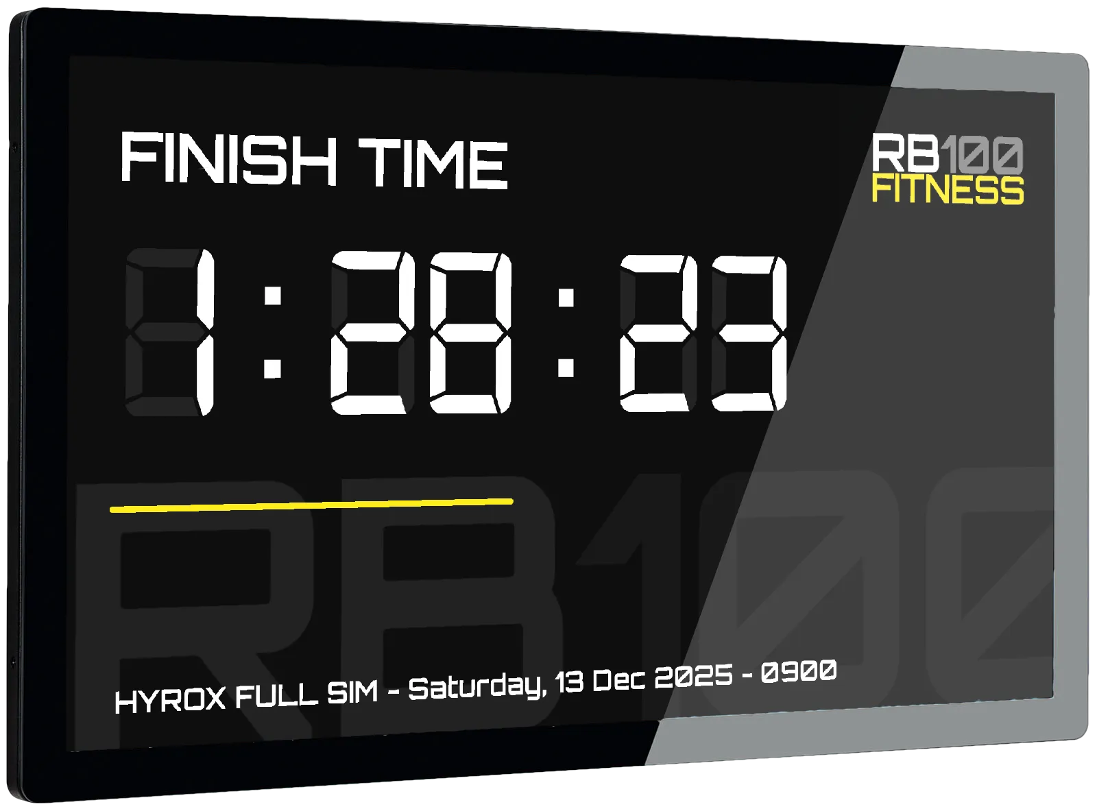 Finish Time Photo moment