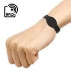 RB100 RFID Wristbands - shown on wrist